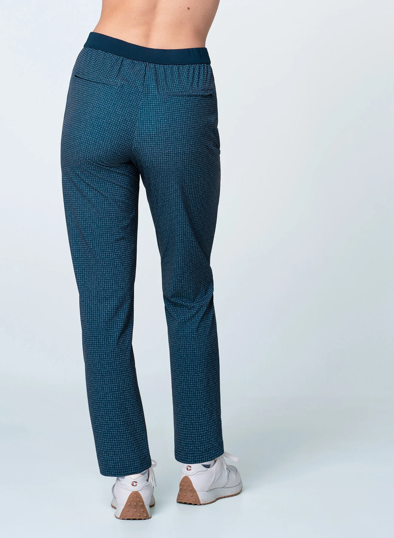 Boucle Grid Pull On Pant - Image 3