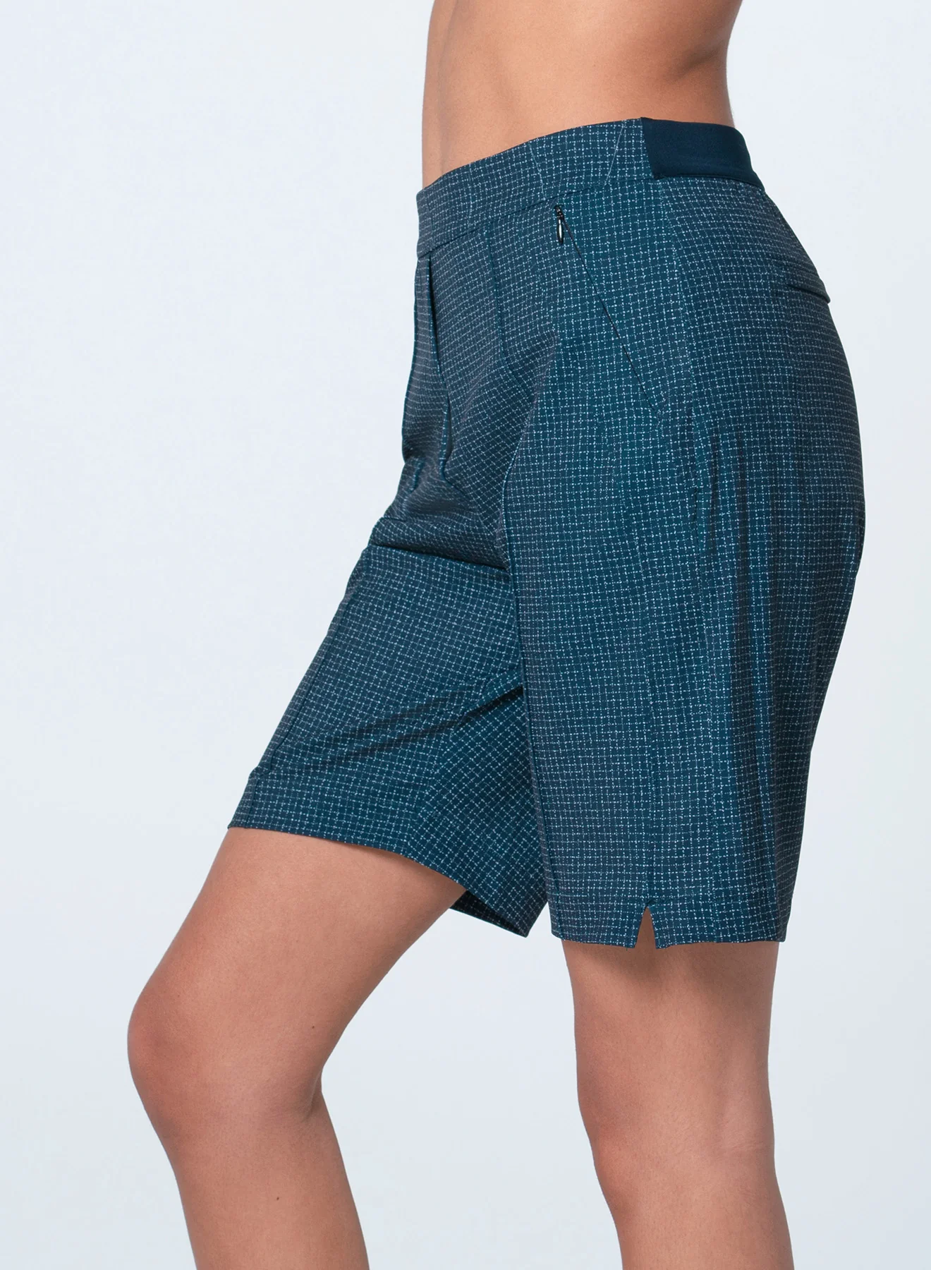 Boucle Grid Pull On Short - Image 3