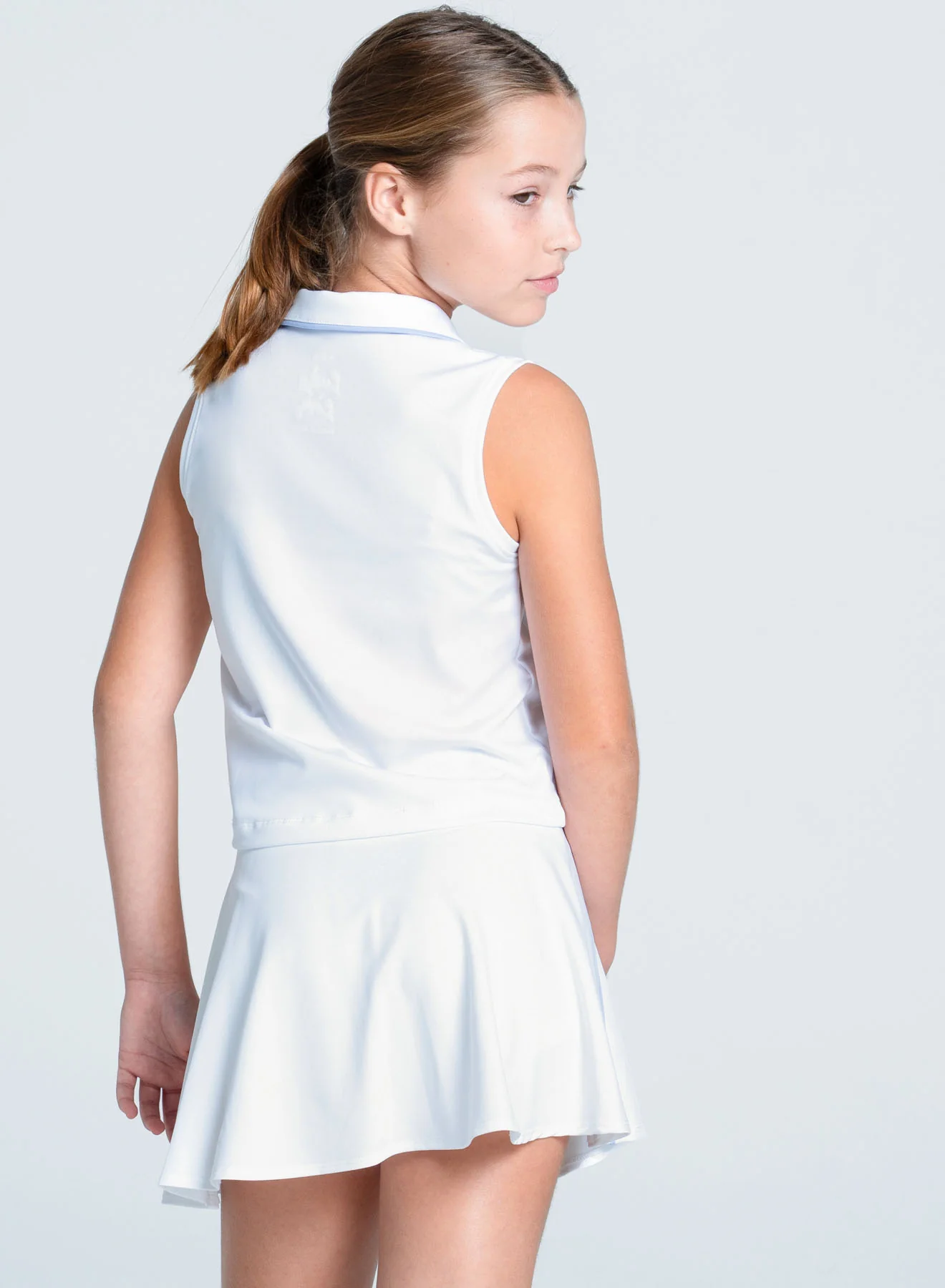 Club Zip Sleeveless Polo - Image 4