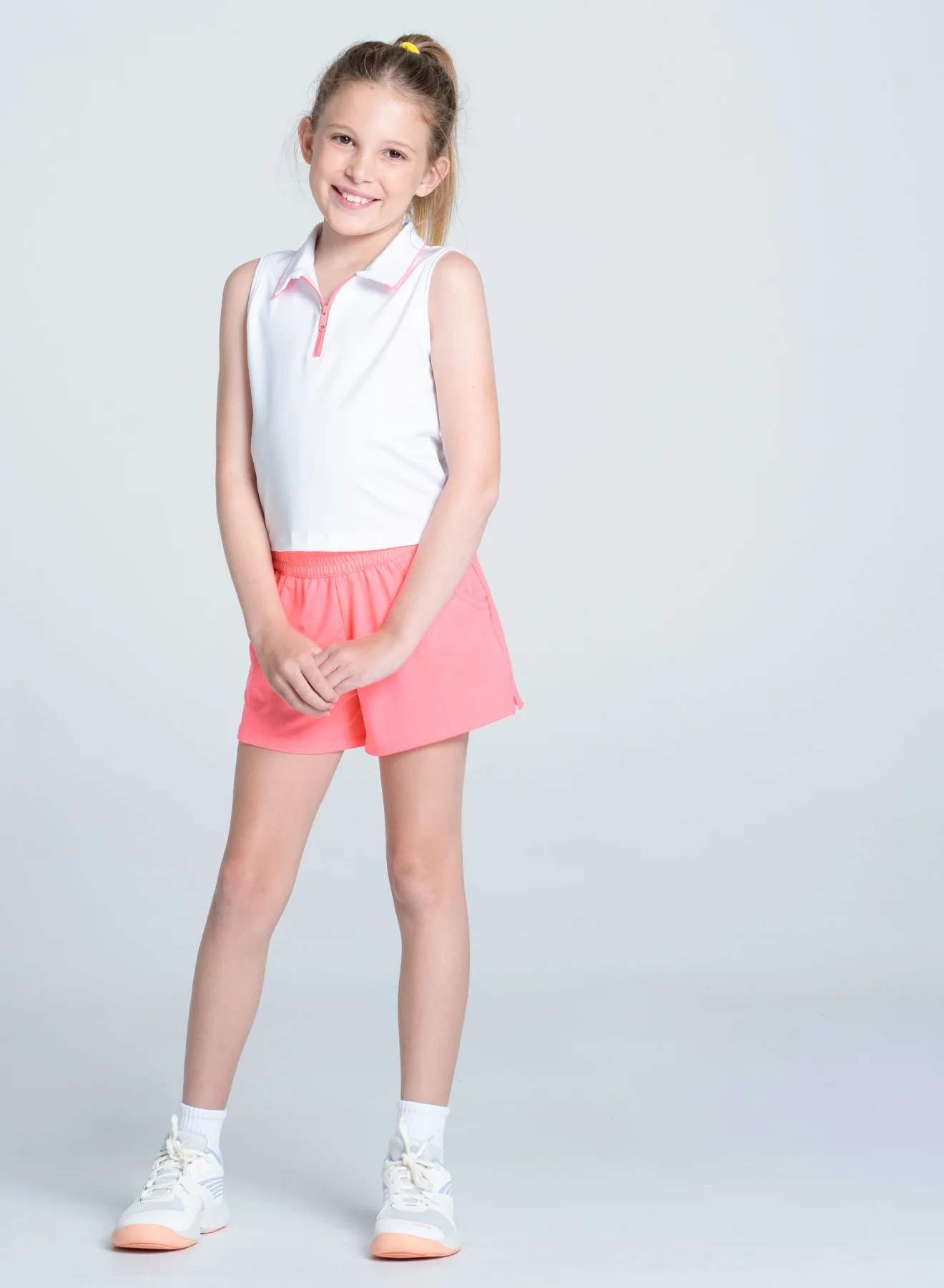 Club Zip Sleeveless Polo - Image 2