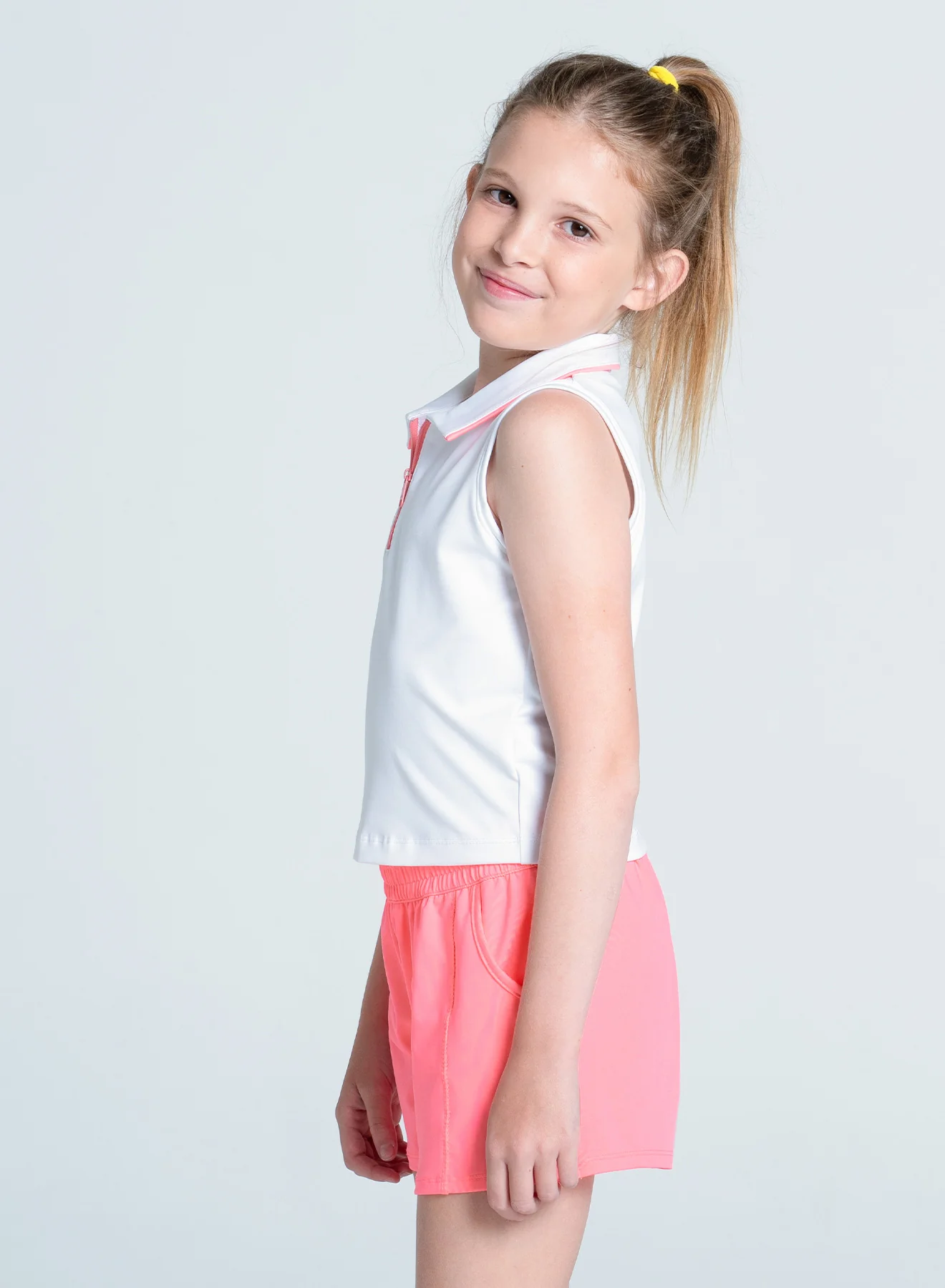 Club Zip Sleeveless Polo - Image 3