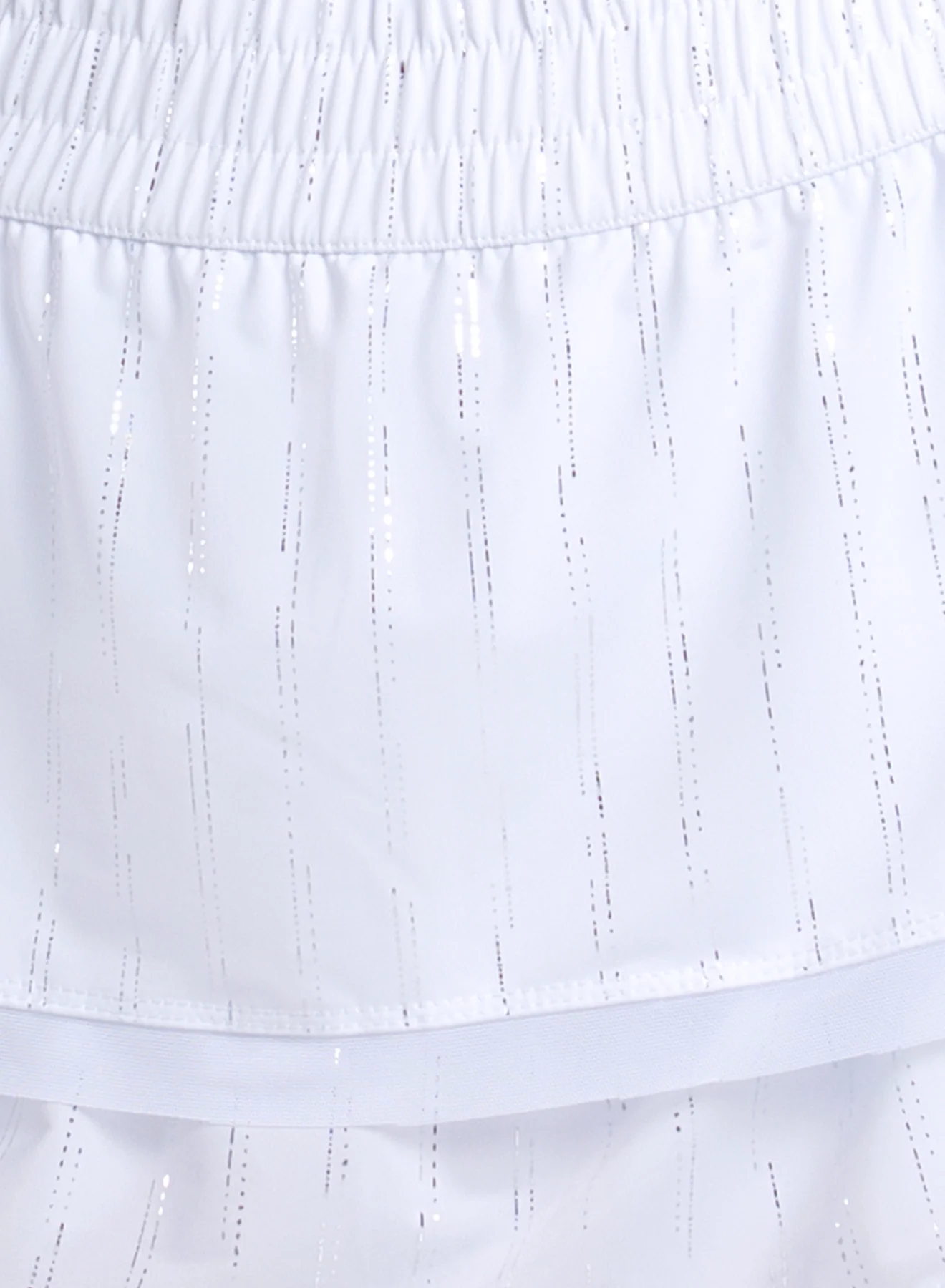 Distressed Pinstripe Skirt - Image 5