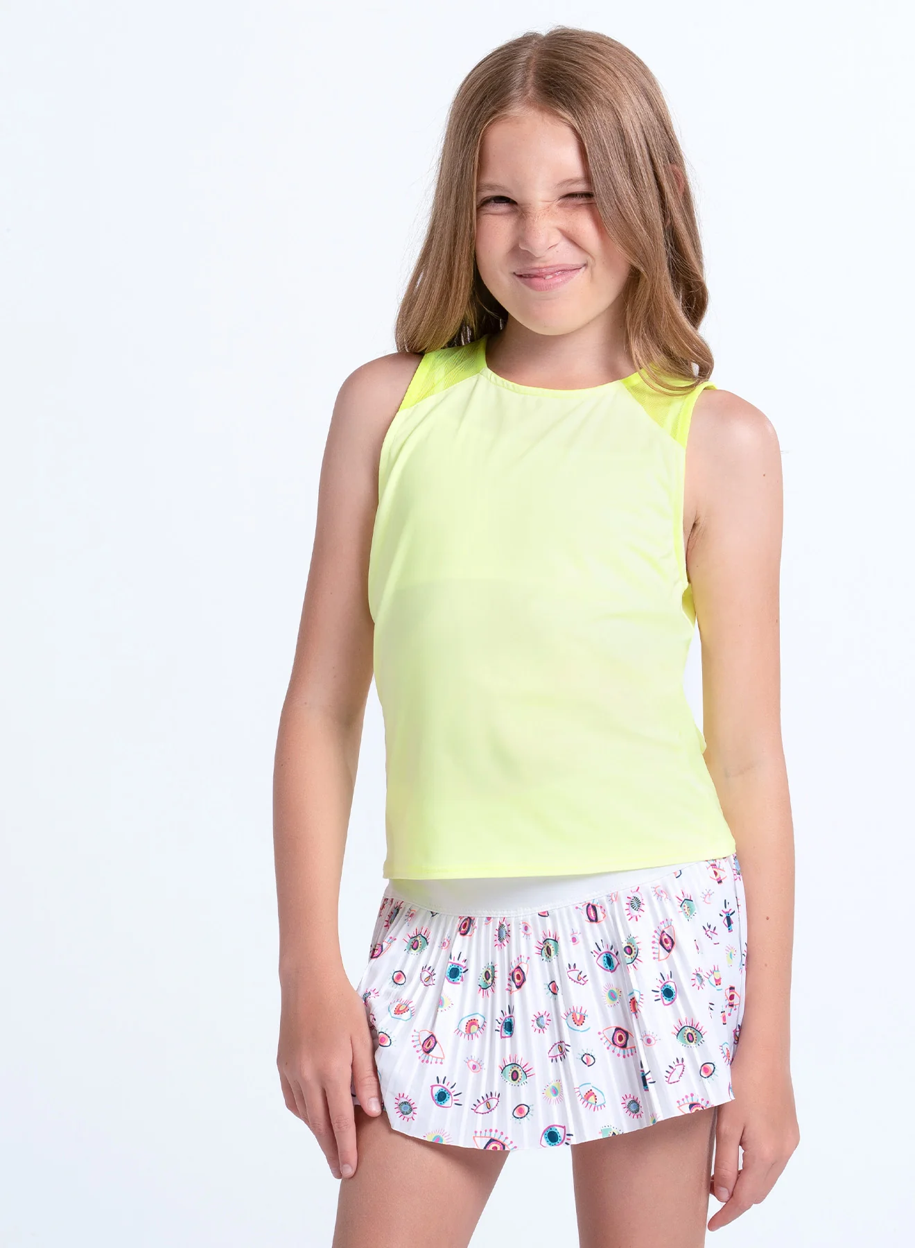 Eye On The Ball Pleated Skirt- Girls - Image 5