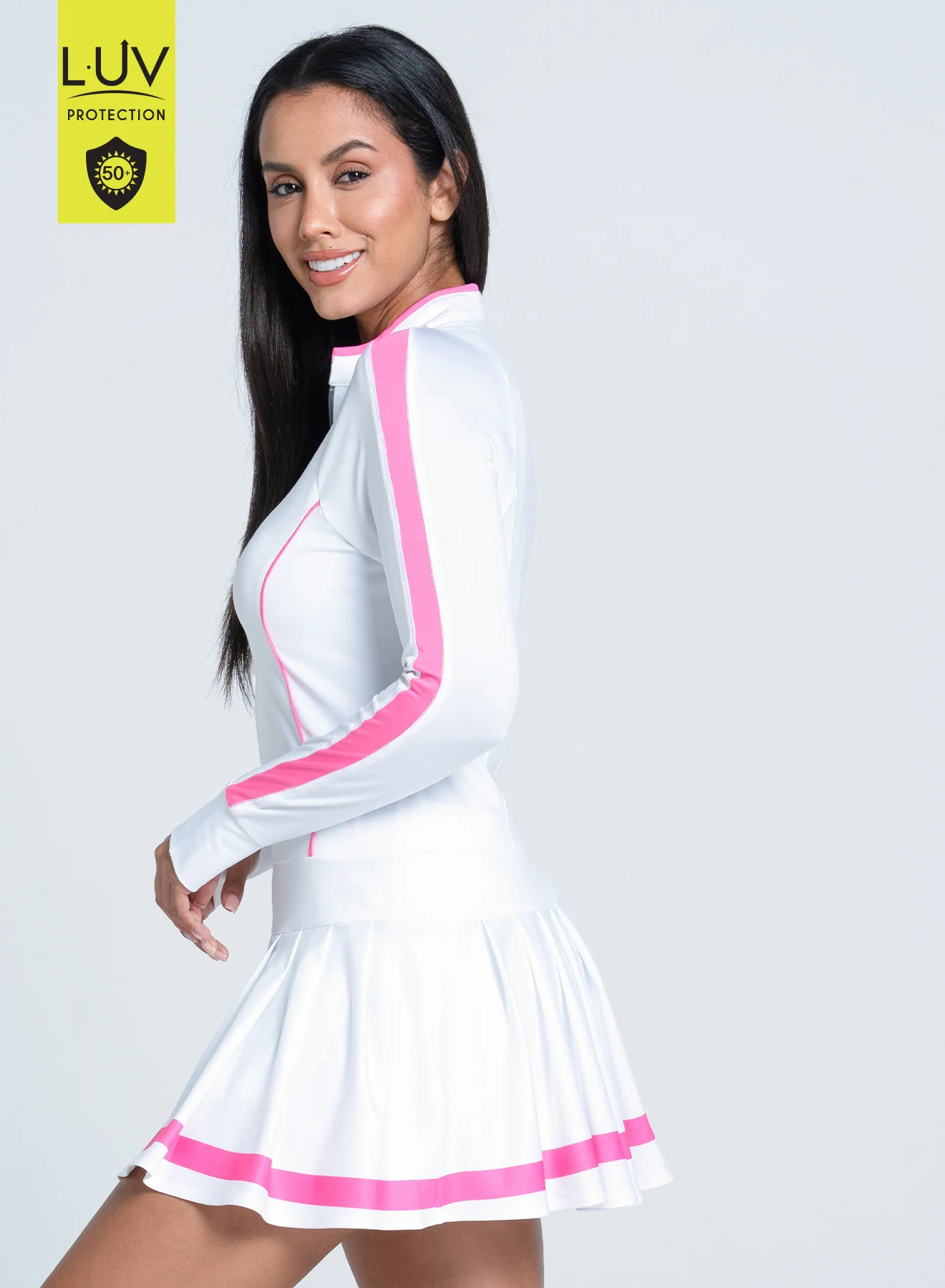 Fast Motion Long Sleeve Dress - Image 3