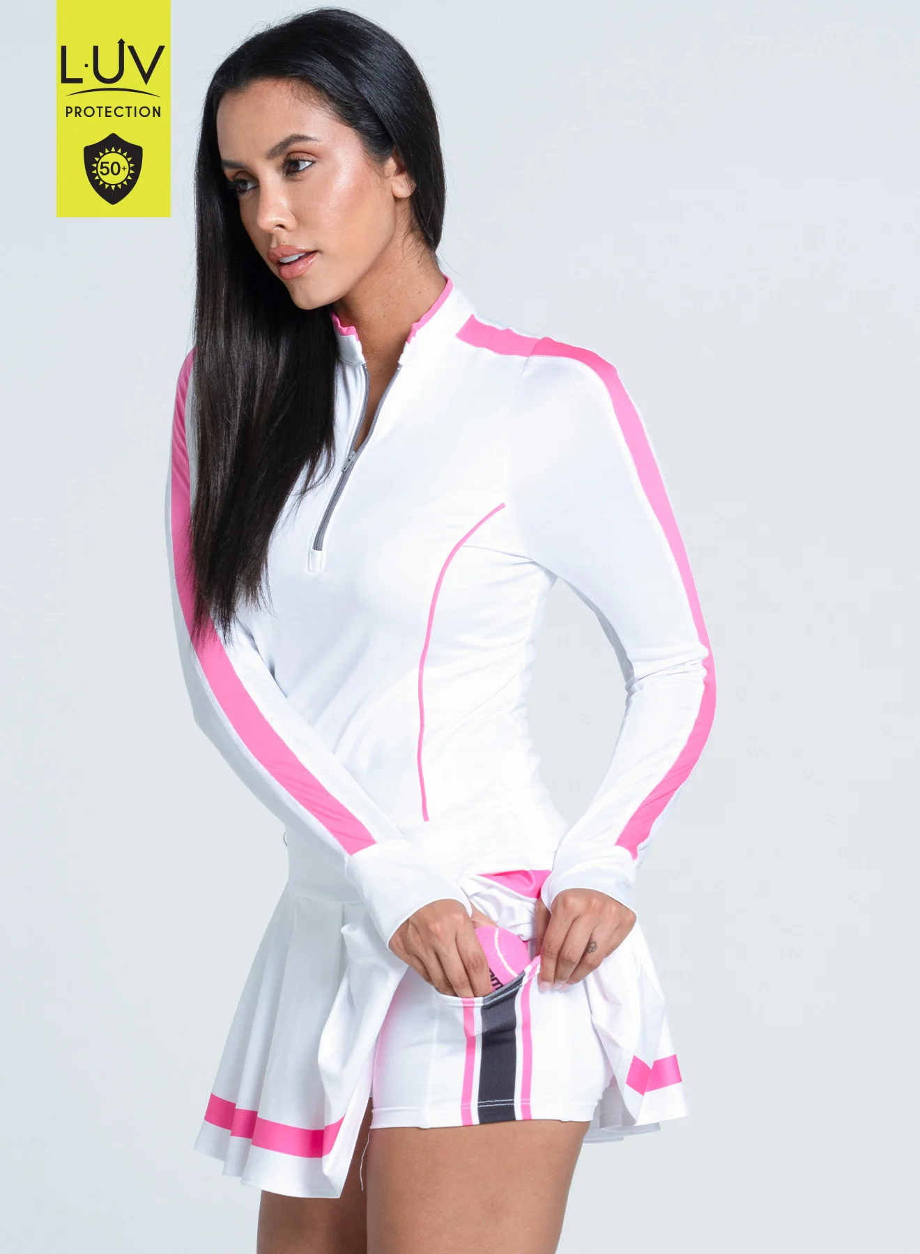 Fast Motion Long Sleeve Dress - Image 5