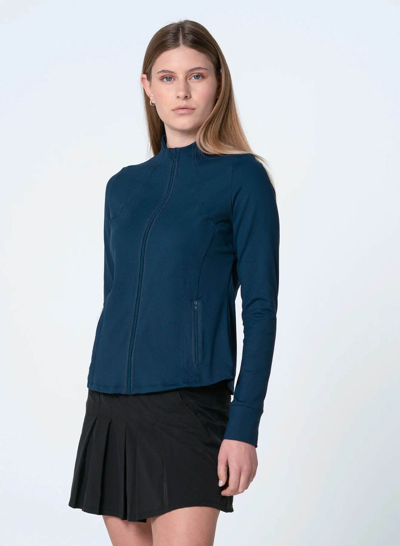 High Neck Zip Jacket - Image 3