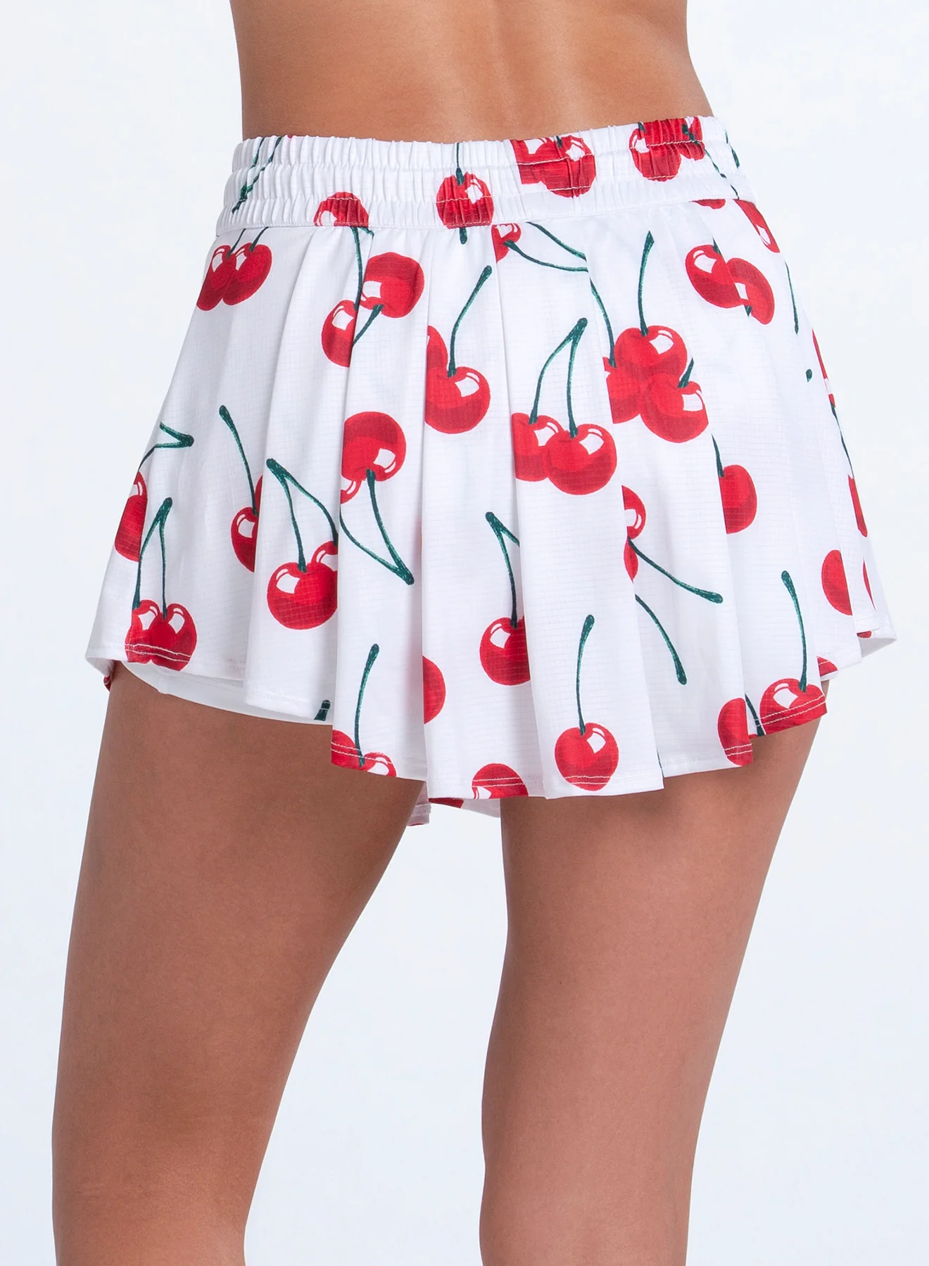 High Waist Cherries On Top Skirt - Image 4