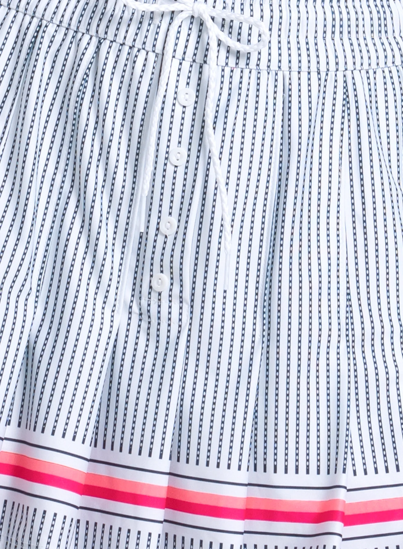 High Waisted Glow Stripe Skirt - Image 5