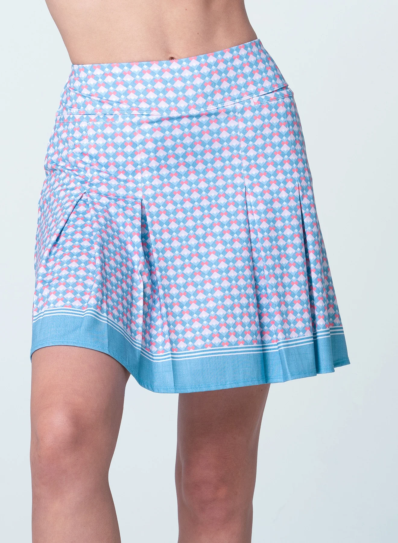 Linen Glam Pleat Skort - Image 2