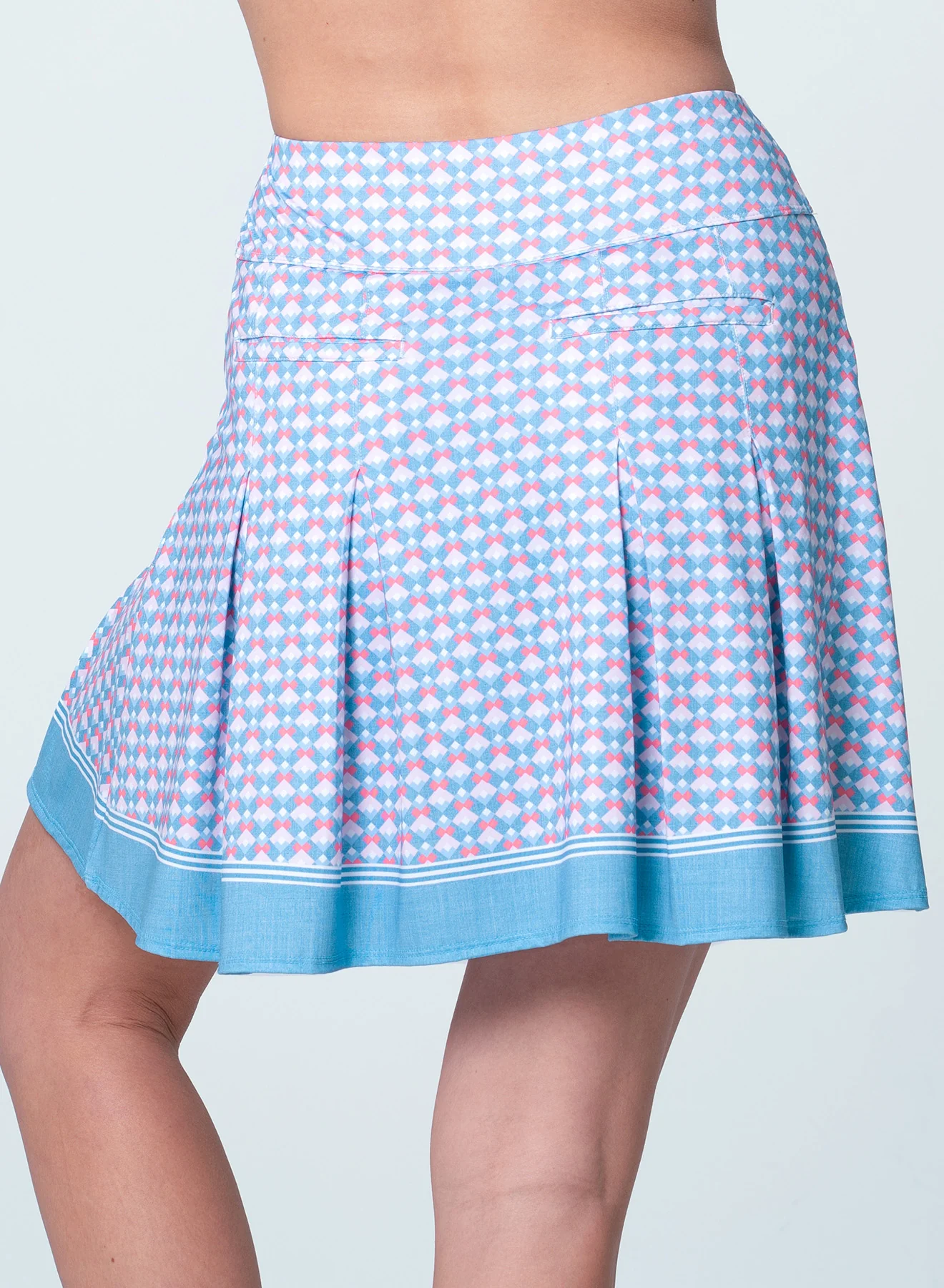 Linen Glam Pleat Skort - Image 4
