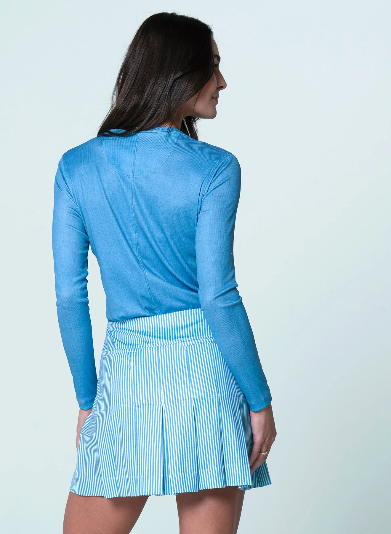 Linen Play Henley Long Sleeve - Image 4