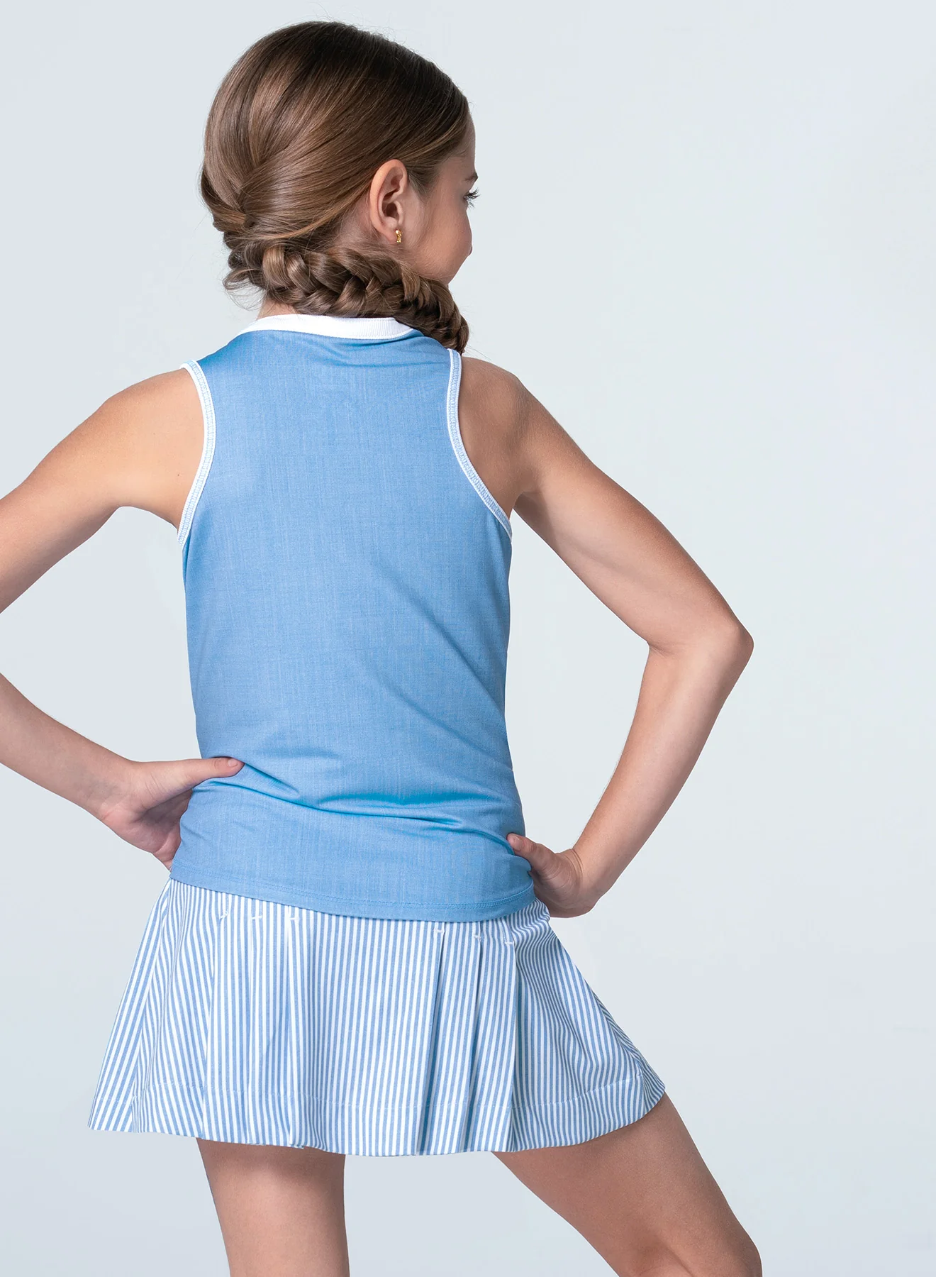 Linen Play Henley Tank - Image 4