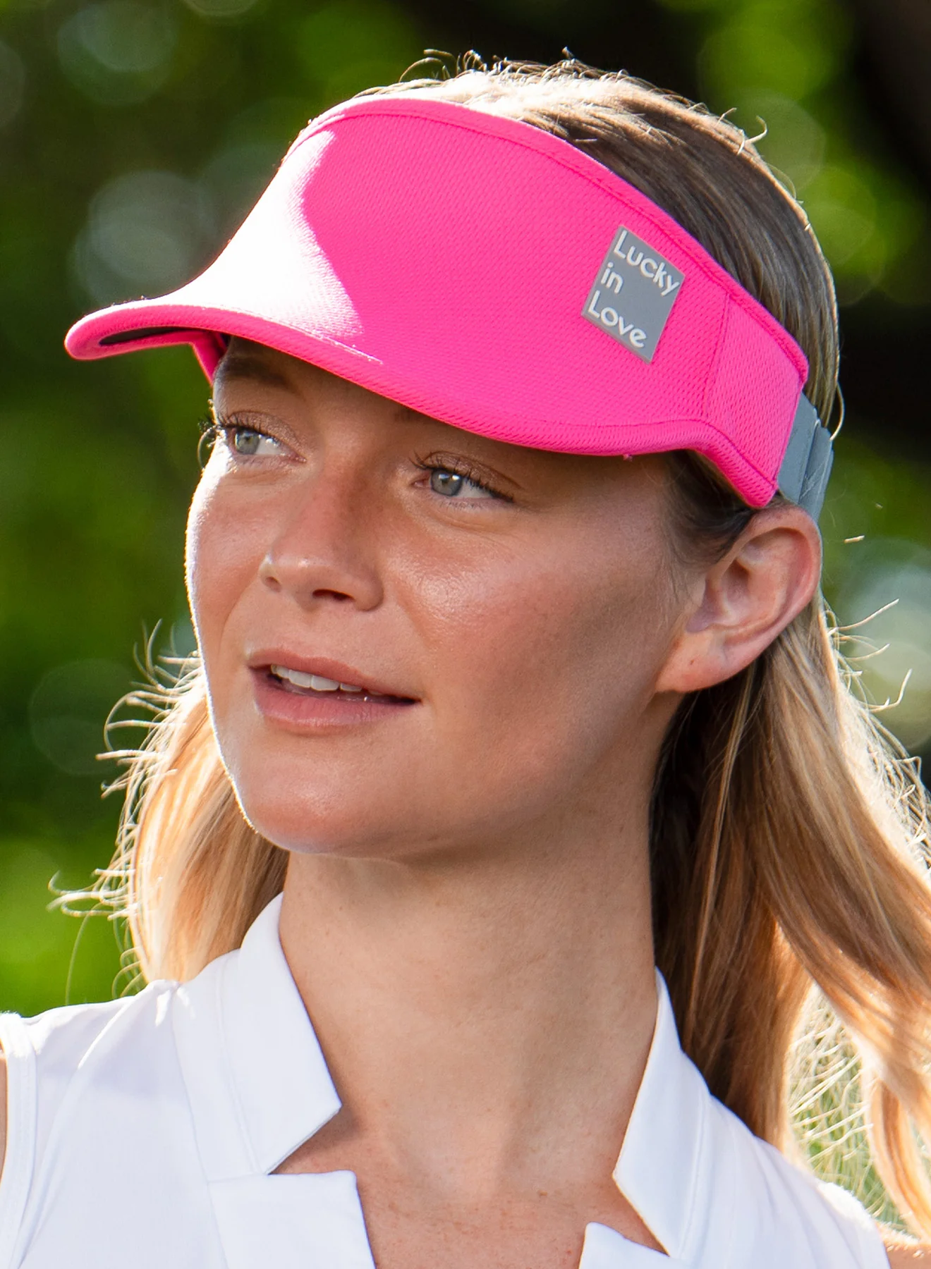 Lucky Logo Stretch Visor
