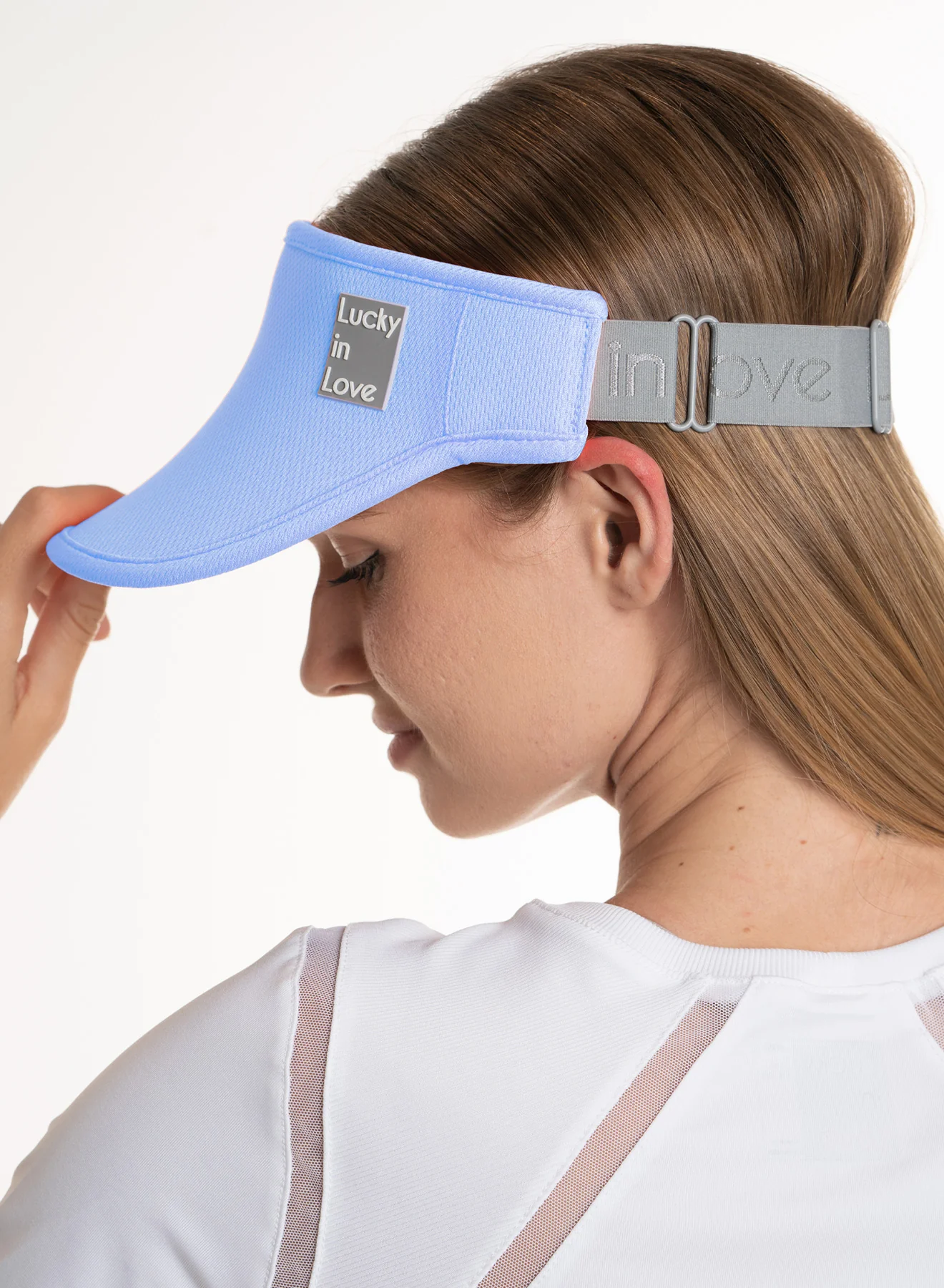 Lucky Logo Stretch Visor - Image 2