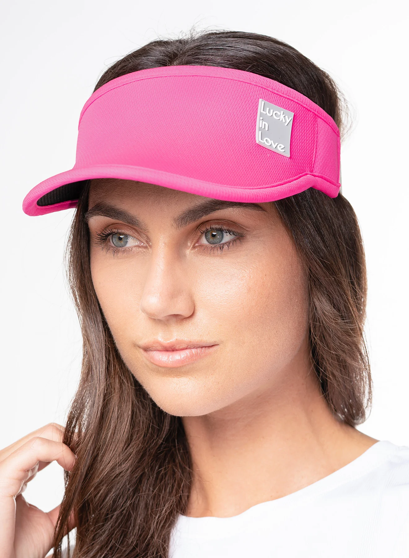 Lucky Logo Stretch Visor - Image 2