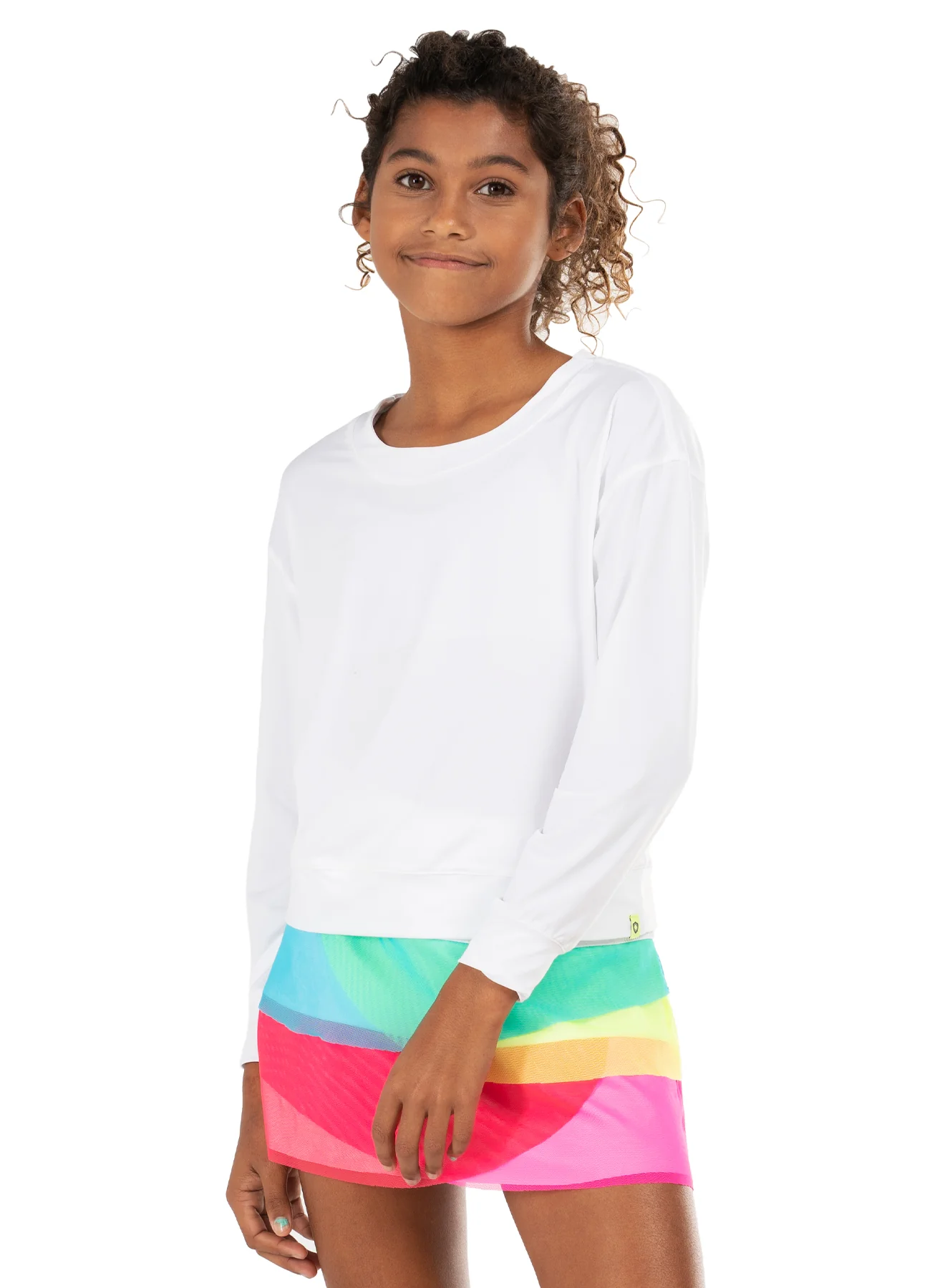 Mesh Scallop Skirt - Girls - Image 8