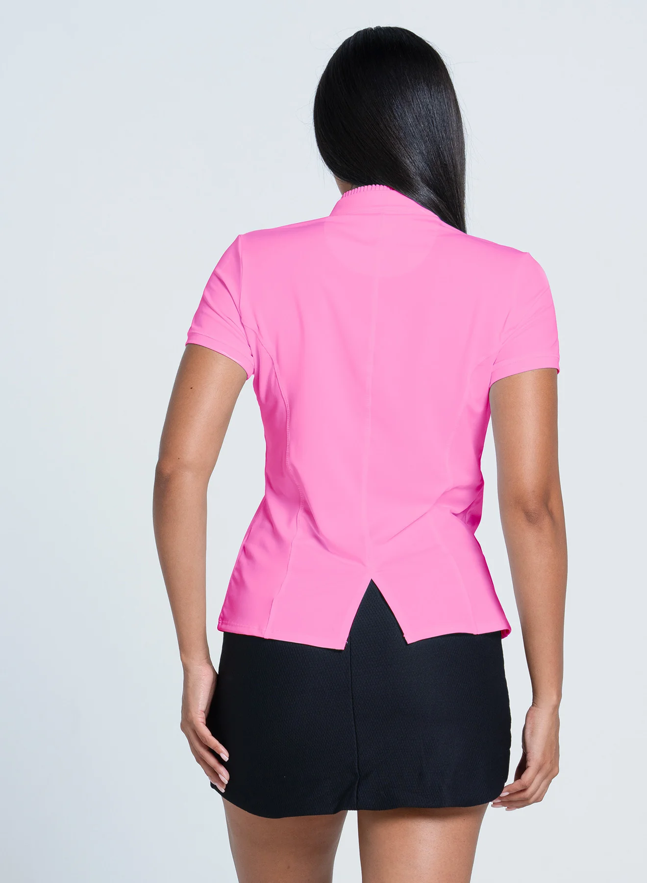 Pleated Placket Short Sleeve - Image 4