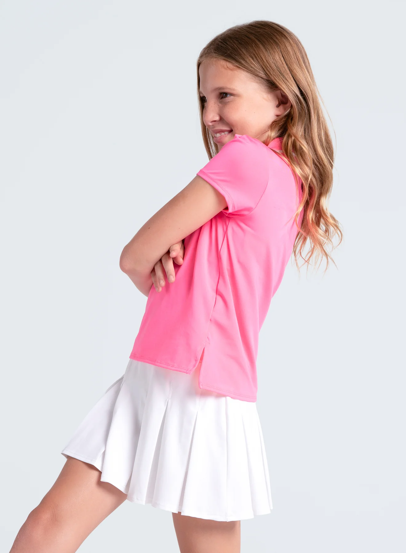 Pleated Polo Short Sleeve - Image 3