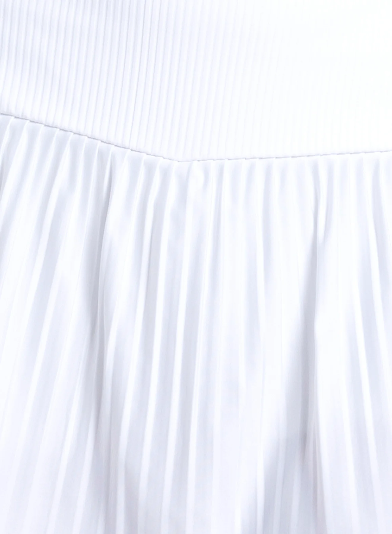 Racer Rib Pleated Skirt - Image 5