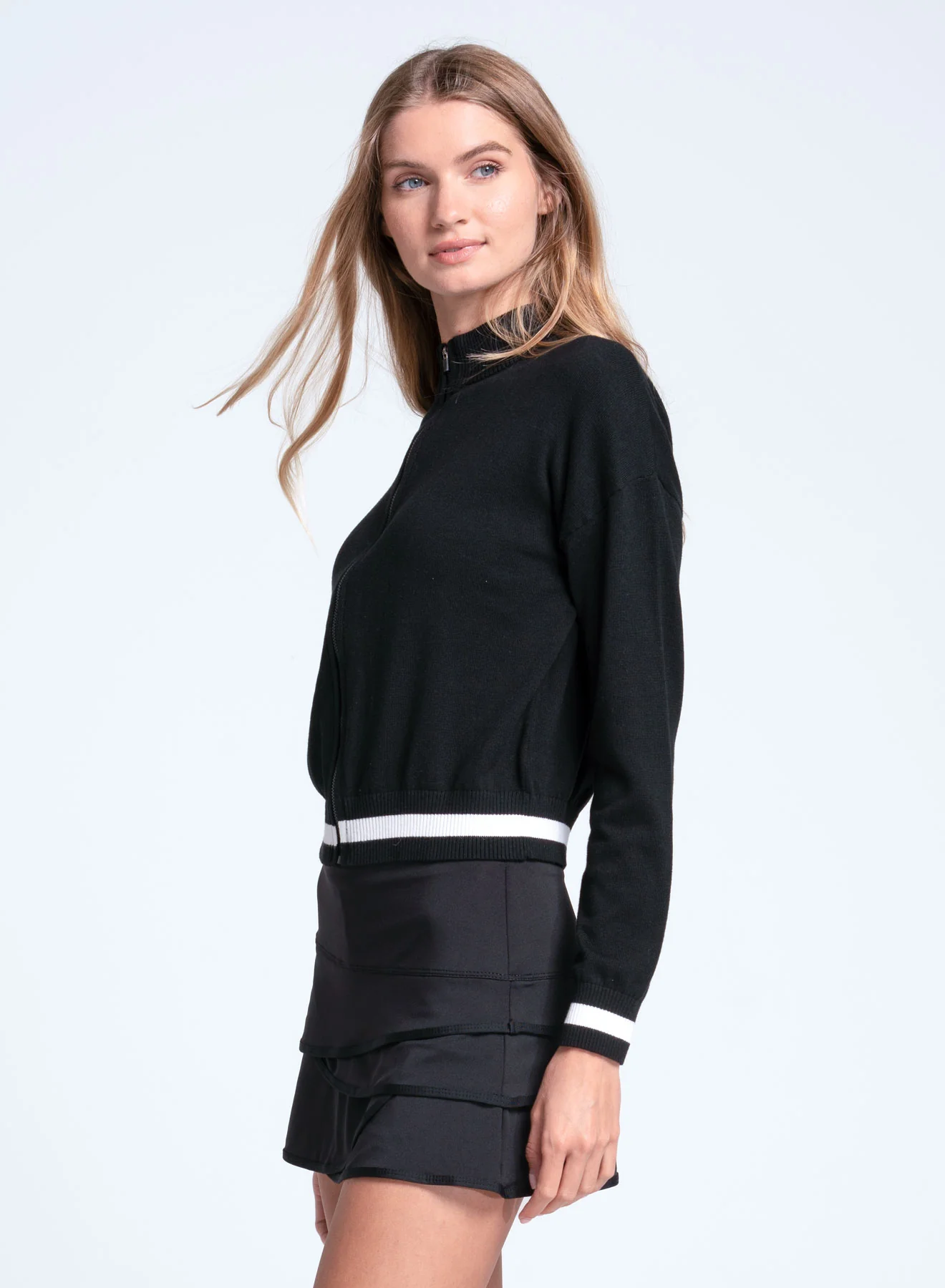 Rally Mock Neck Cardigan - Image 3