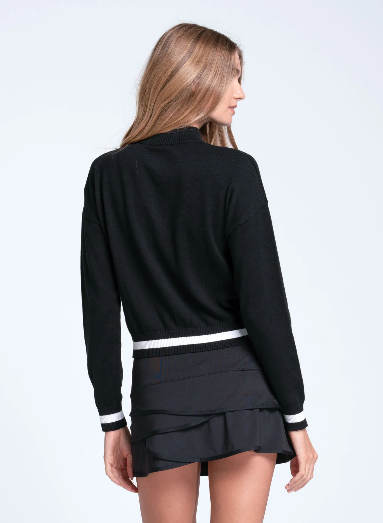 Rally Mock Neck Cardigan - Image 4