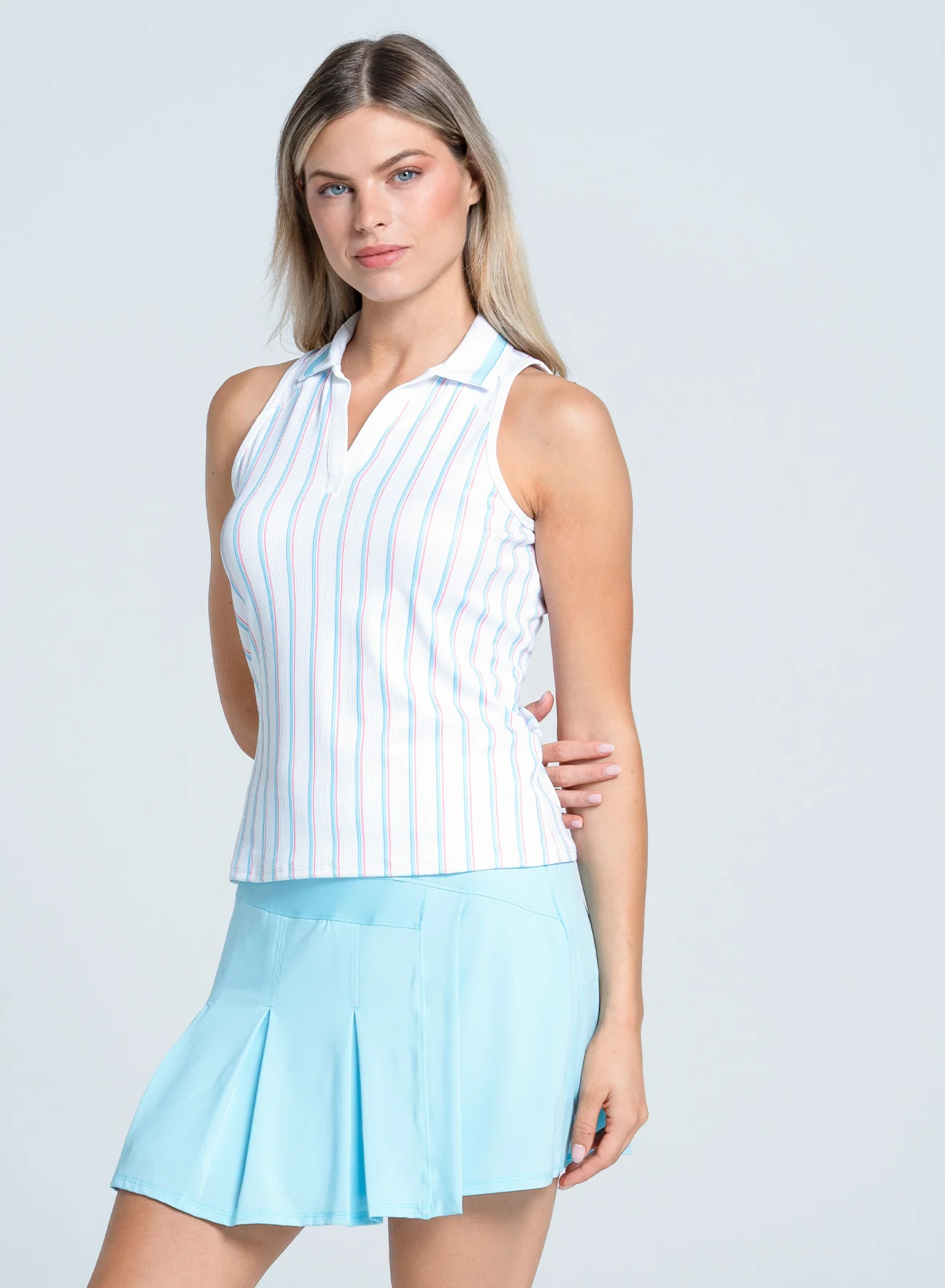 Retro Stripe Polo - Image 3