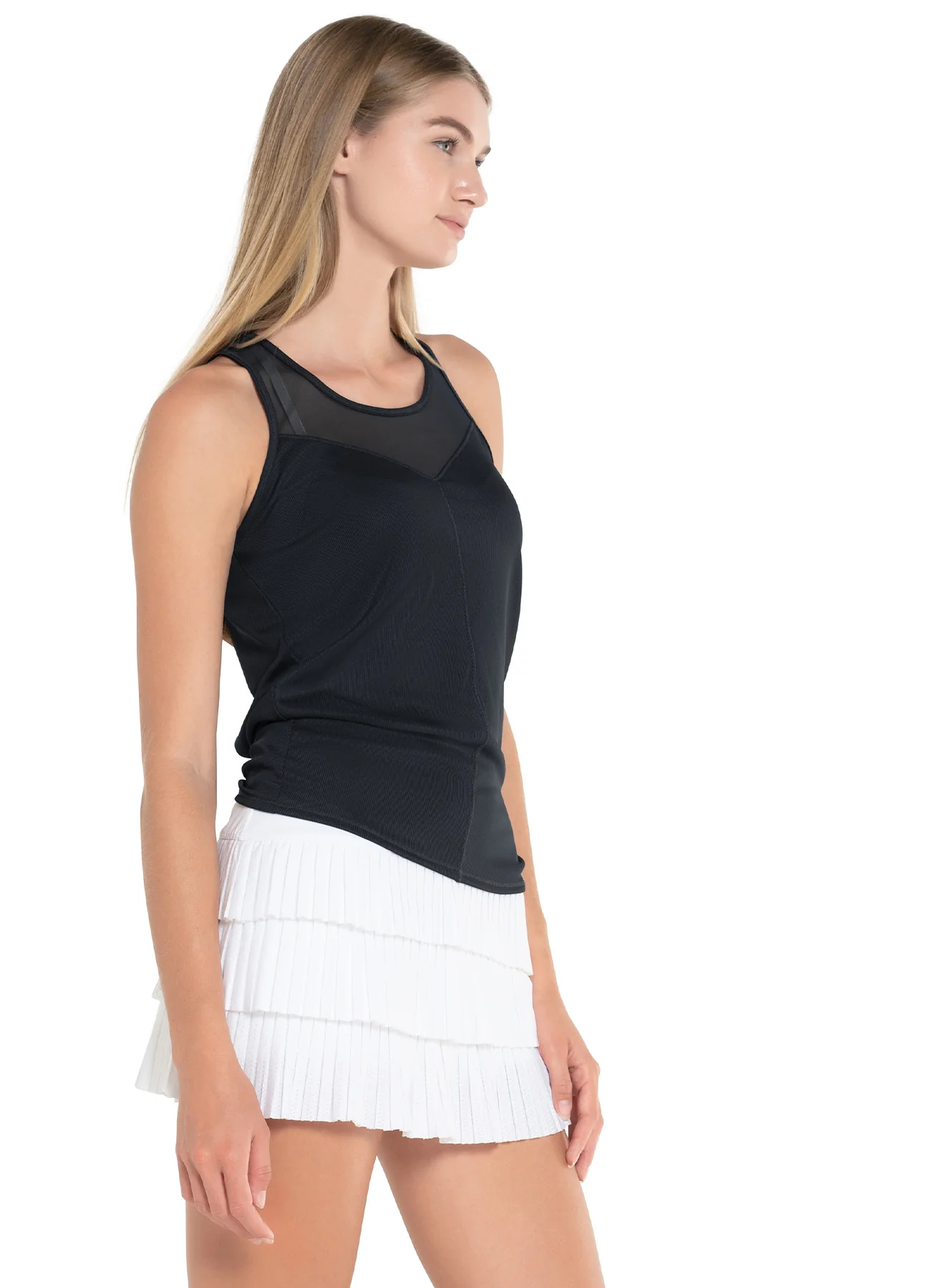 Rib Tie Back Tank - Image 3