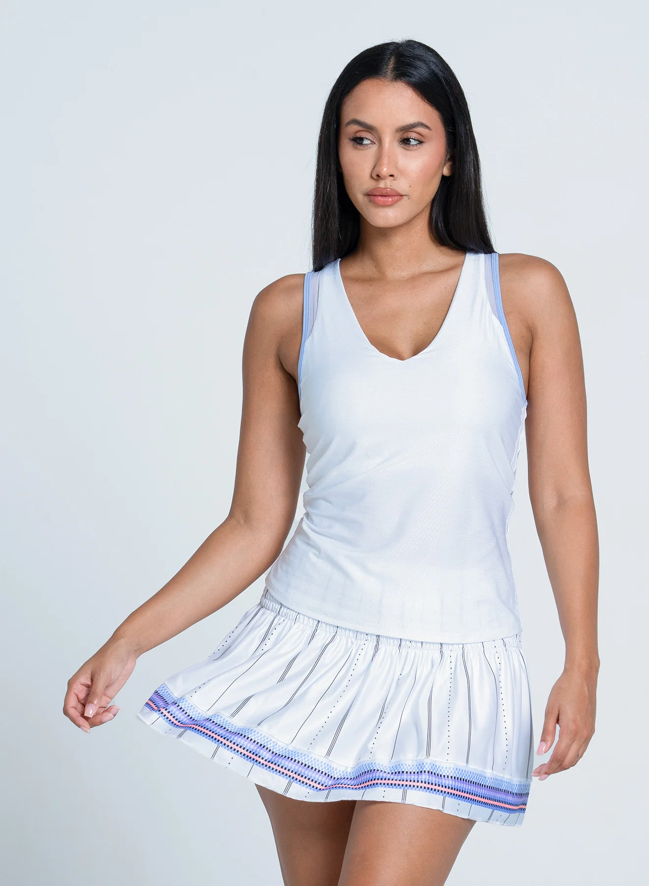 Shimmer V-neck Tank
