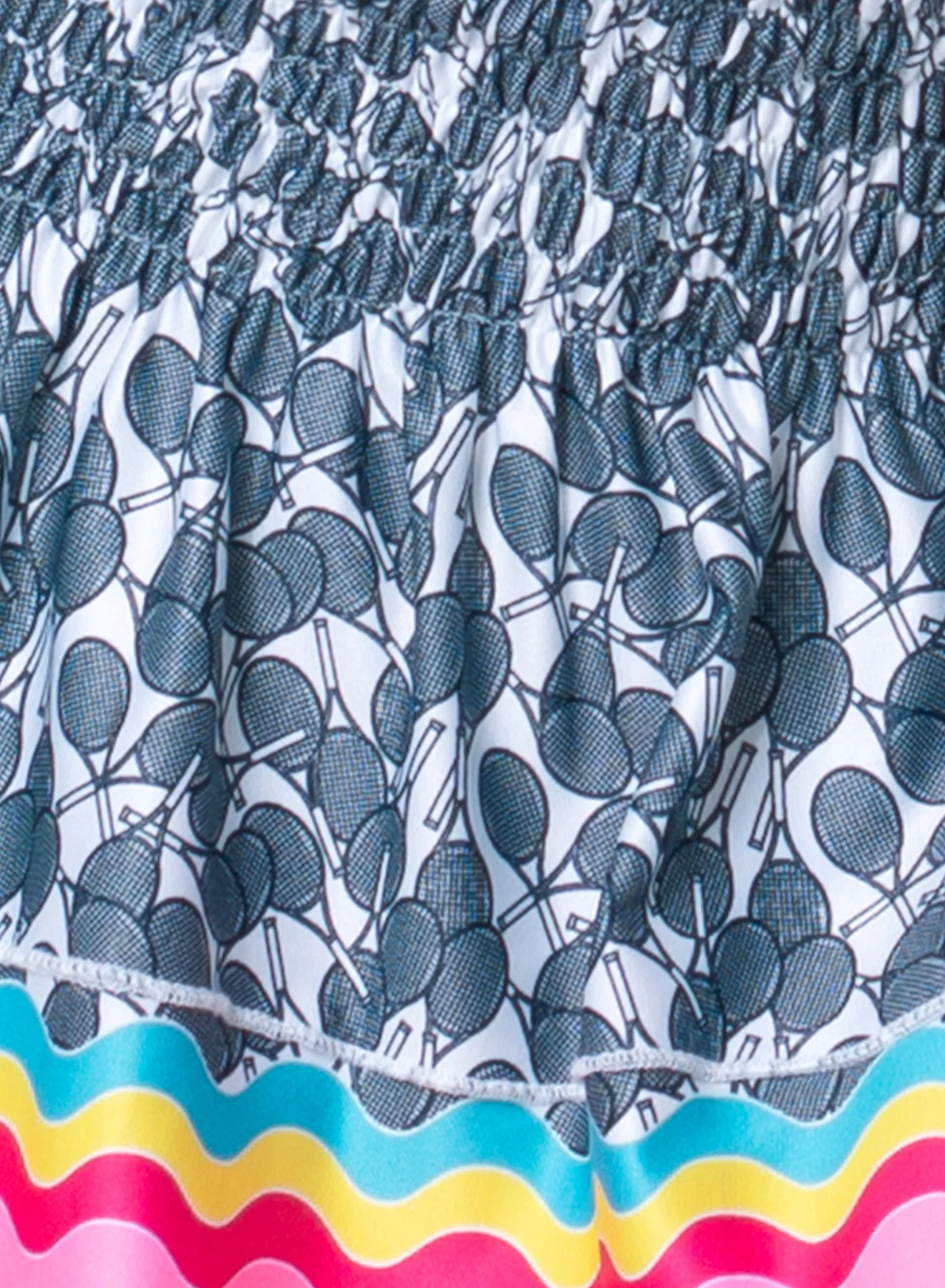 Tennis Hippy Smocked Skirt - Image 5