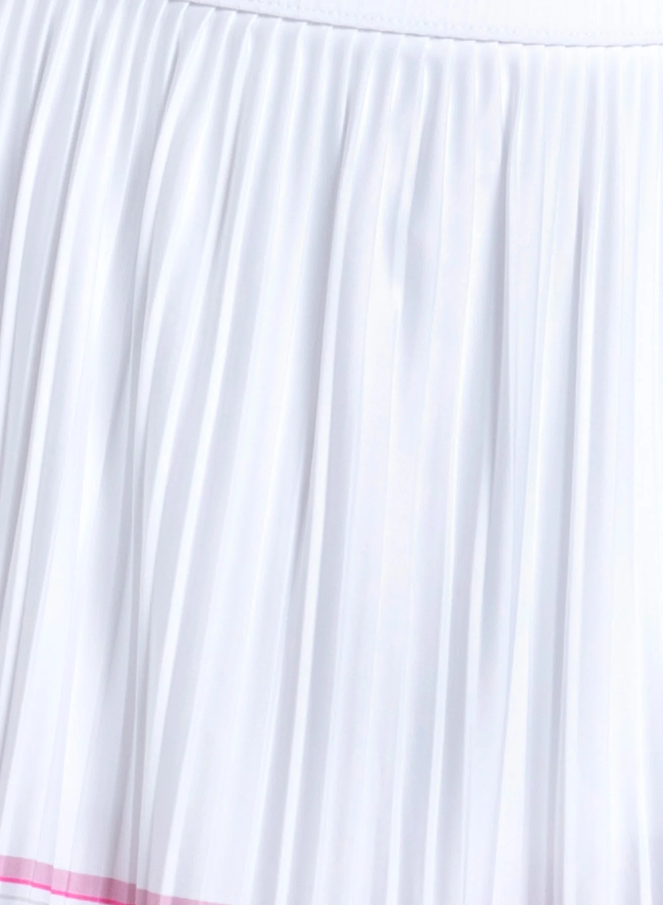 Woven Strokes Pleated Skirt - Image 5